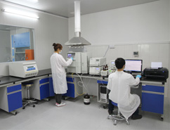 日锋技术中心，对猪圆环病毒病、猪蓝耳病毒病进行抗体监测